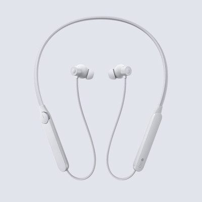 TOCSIN Bullets T2-MAGNETIC POWER OFF/ON 40Hr Playtime Headphone Neckband (TN2) Bluetooth(White, In the Ear)