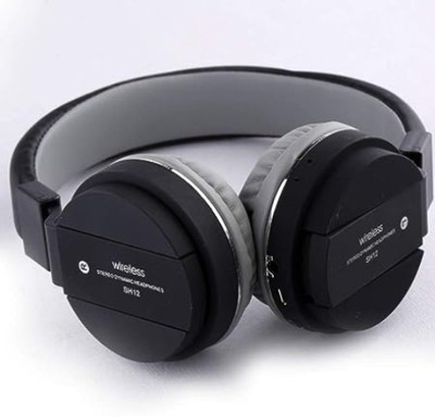YAROH E42_SH-12 Wireless Bluetooth Over the Ear Headphone with Mic Bluetooth(Multicolor, On the Ear)