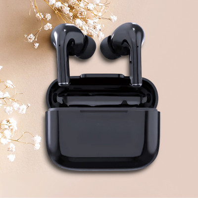 AIZINA True Wireless Bluetooth Earphones with Dynamic Sound Output_TF Bluetooth(Black, True Wireless)