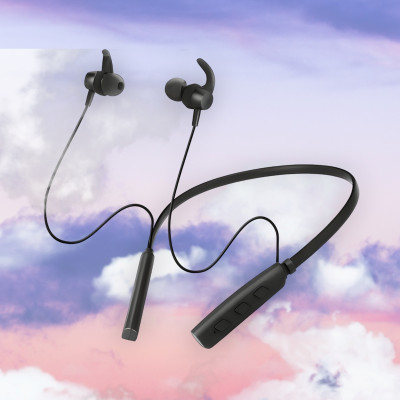 GPQ STORE Rokerz 235 Pro Wireless Bluetooth Neckband(0.4123 Bluetooth(Black, In the Ear)