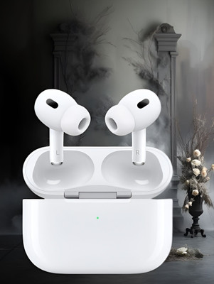 SAIBABA Pro Bass Boost & Smart Touch Gaming EarBud with ANC A48 Bluetooth(White, True Wireless)