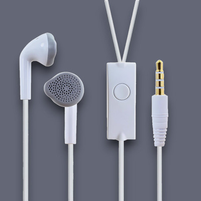 ULTRADART 3.5mm Jack Stereo Earphone with Richer Bass, S-a-m-s-u-n-g EHS61-18 Wired Gaming(White, On the Ear)