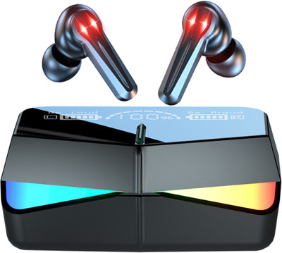 Seashot M -28 Gaming In Ear Earbuds with RGB Light and Gaming Headset Bluetooth(Black, On the Ear)