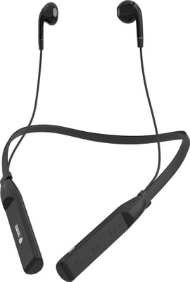 Aroma NB119D Dream Upto 60 Hours Playtime* Dual Pairing Fast Charging Neckband Bluetooth(Matte Black, In the Ear)