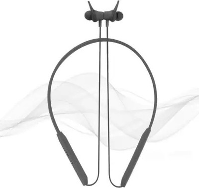 NICK JONES MAYY hi-bass Wireless Neckband With Mic for all smartphones Bluetooth Gaming(Black, In the Ear)