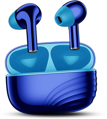 WEROX G-Lite Dots TWS with 13mm Drivers, 15 Hours of Play Time & 100 Hours of Standby Bluetooth Gaming(Blue, True Wireless)
