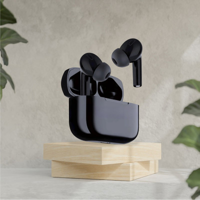 AIZINA Wireless In-Ear Audio Pods with High-Fidelity Sound_JZ Bluetooth(Black, True Wireless)