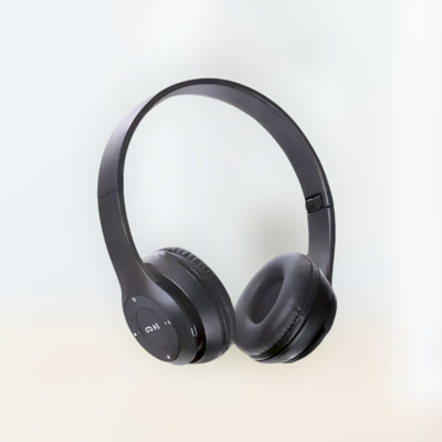 house of common Wireless Around-Ear Headset for Gamers with Enhanced Heavy Bass_XZ Bluetooth & Wired(Black, On the Ear)