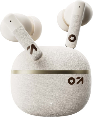 GOBOULT (formerly Boult) W45 with 50Hrs Battery Life, 4 Mic ENC, Ultra Low Latency, 5.4v Bluetooth(White, True Wireless)