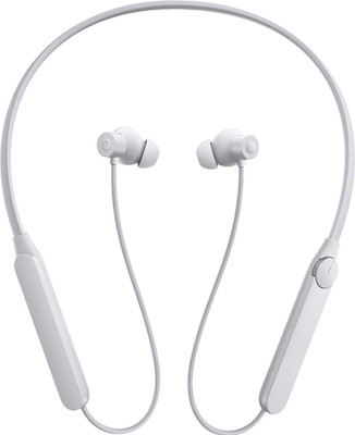 Rueqn C2 Dilbar - MAGNETIC POWER OFF/ON 48Hr Playtime Headphone Neckband (W5) Bluetooth(White, In the Ear)