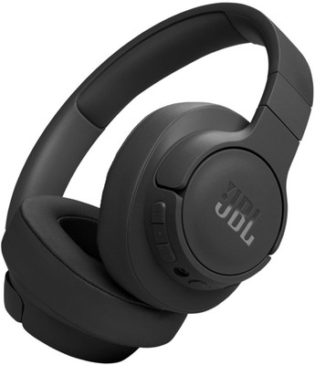 JBL Tune 770NC Active Noise Cancelling, 70Hr Playtime, Fast Pair & Multi Connect Bluetooth Gaming(Black, On the Ear)
