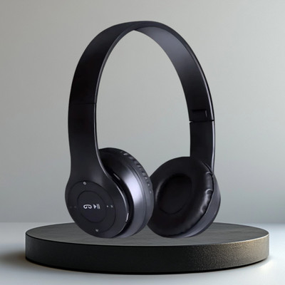 house of common Gaming Bluetooth Headset with Powerful Explosive Resonant Bass_GW Bluetooth & Wired(Black, On the Ear)