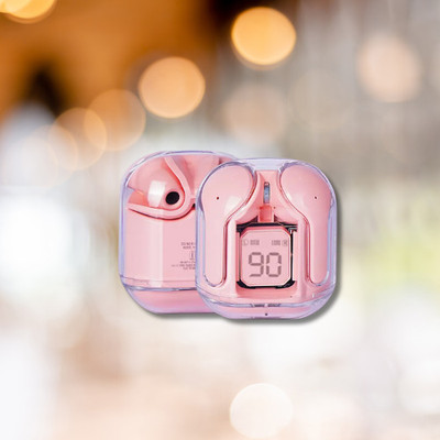 Pharaoh True Wireless 5.3 Bluetooth Ear Ultra pods_a12 Bluetooth(Pink, True Wireless)