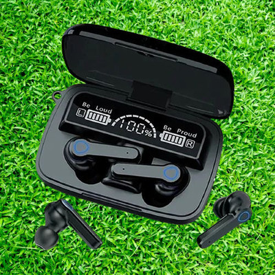 GUGGU UKU_528P_TWS M19 Wireless Earbuds Bluetooth Headset Bluetooth(Black, True Wireless)