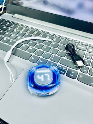 Mid Light New Premium Design Led UltraPods 2 Buds With Charging Case M138 Bluetooth(White, True Wireless)