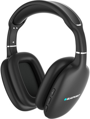 Blaupunkt BH31 Wireless Headphone Bluetooth & Wired(Black, On the Ear)