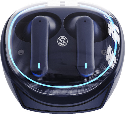 Salpido EARWAVES S03 WIRELESS EARBUDS TWS Bluetooth(Blue, In the Ear)