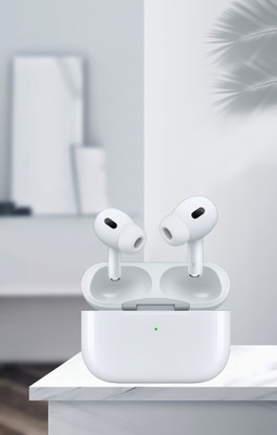 BeatFlow Ultrapods Pro2 (2nd generation) ANC,Touch Control (USB-C) Premium Bass Bluetooth(White, On the Ear)