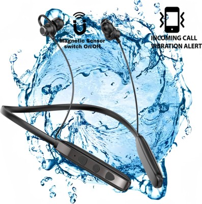 MR.NOBODY N60 FAST CHARGING,Vibration,MAGNETIC ON/OFF WITH ANC 50 HOUR BATTERY N24 Bluetooth(Black, In the Ear)