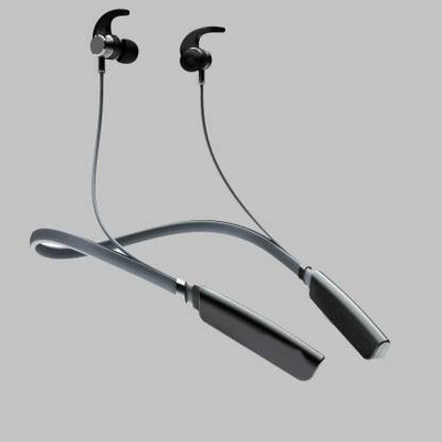 Tunifi B235 Neckband With ASAP Fast Charging Stereo Sound Tecnology Bluetooth(Jade Black, In the Ear)