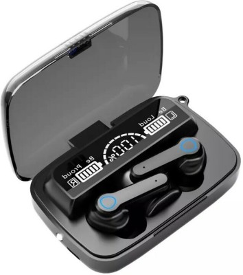 Chakam New Edition TWS M19 Gaming Earbuds Bluetooth5.0 Wireless LED Digital DisplayC11 Bluetooth(Black, True Wireless)