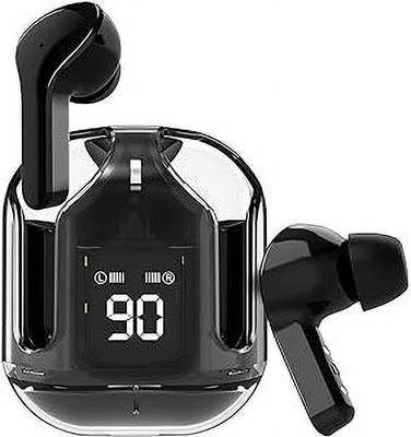 Techfly Ultrapods V5.3 Sweatproof True Wireless ANC Earbuds 6 Bluetooth(Black, True Wireless)