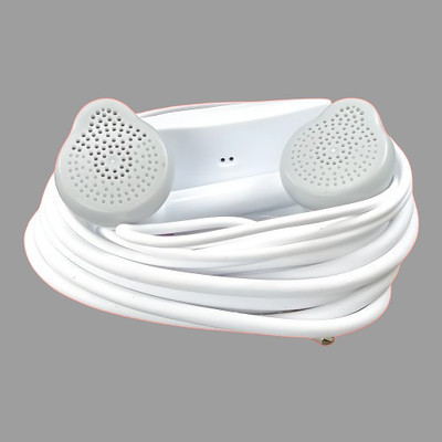 VELTRONIX 3.5mm Jack Stereo Earphone with Richer Bass, S-a-m-s-u-n-g EHS-71 Wired Gaming(White, In the Ear)