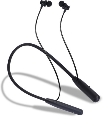 oyy Charge and upto 100 Hours Playback Bluetooth Headset Bluetooth(Black, In the Ear)