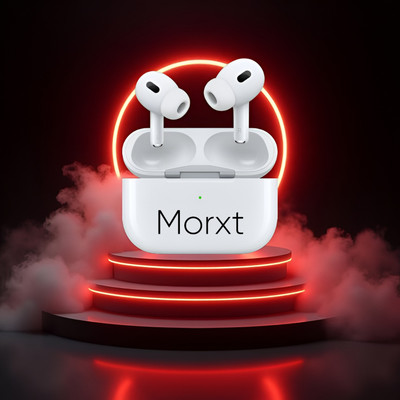 Morxt Air.poX Pro 2 Best premium quality -(USB-C)A86 Bluetooth(White, True Wireless)