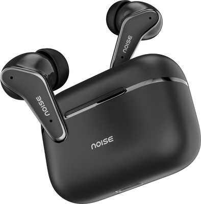 Noise Buds VS102 Elite with 50Hr Playtime, ENC, Quad Mic, Chrome finish Flybird Design Bluetooth(Carbon Black, True Wireless)