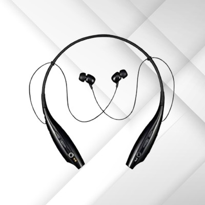 FRONY HBS-730 Wireless Bluetooth Neckband Headset with Mic & 15 Hrs Music PlaytimeB200 Bluetooth(Black, In the Ear)