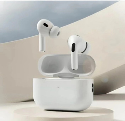 Izma Pods pro generation 2 Active Noise Cancellation C type Wireless headphones Bluetooth(White, In the Ear)