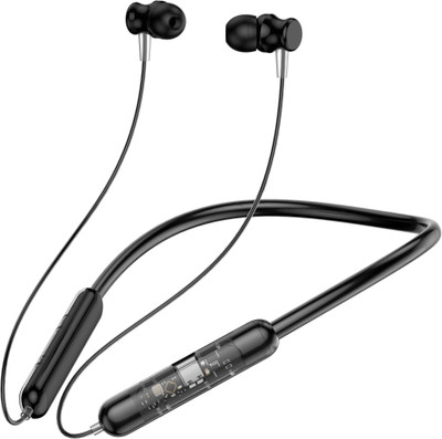 Omphalos HYDRO Neckband Upto 40 Hours Playtime with ASAP Charge Bluetooth(Black, In the Ear)