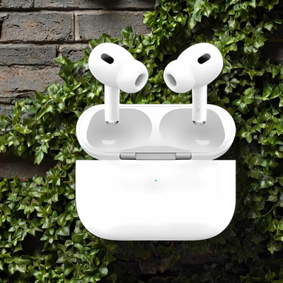 fronz Turbo Noise Cancel & Deep Bass Gaming EarBud with ANC white Bluetooth(White, In the Ear)