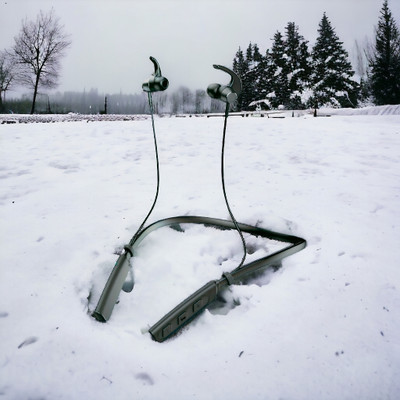 QPG STORE Rokerz 235 Pro Wireless Bluetooth Neckband(0.1726 Bluetooth(Black, In the Ear)