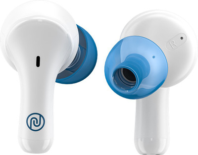 Noise Buds VS204 with 50 Hours Playtime, Instacharge, ESR, 13mm Driver, and HyperSync Bluetooth Headset (Snow White, True Wireless)