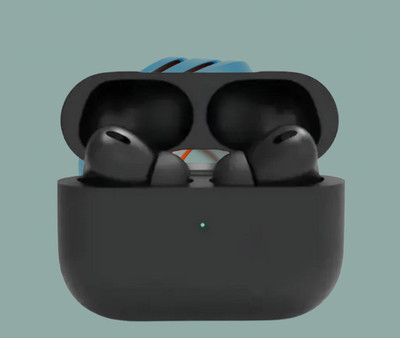Podnix Fusion True Wireless Earbuds with Deep Bass & Mic – Pitch Black Bluetooth(Black, In the Ear)