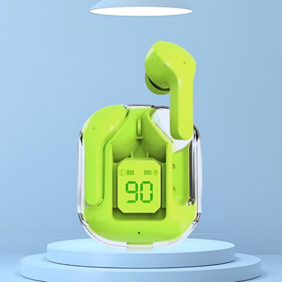 FRONY Wireless Earbuds, TWS Bluetooth 5.1, Mirror Screen LED Display, HD Sound U104 Bluetooth(Multicolor, True Wireless)