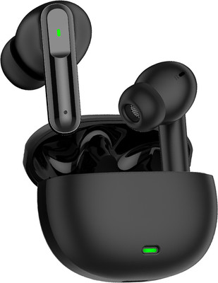 CIHROX 50 Hours Playtime Gaming Bluetooth ENC Tws Earbuds 50ms Low Latency-10 Bluetooth Gaming(Black, True Wireless)