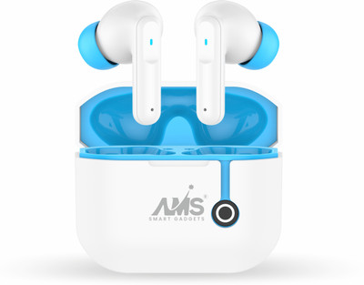 TSEL X40 TWS Buds 42dB Active Noise Cancellation,Ultra Bass Tech, 40H playtime Bluetooth(White, True Wireless)