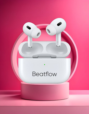 BeatFlow AirpoX Pro 2 Best premium quality -(USB-C) 79 Bluetooth(White, True Wireless)