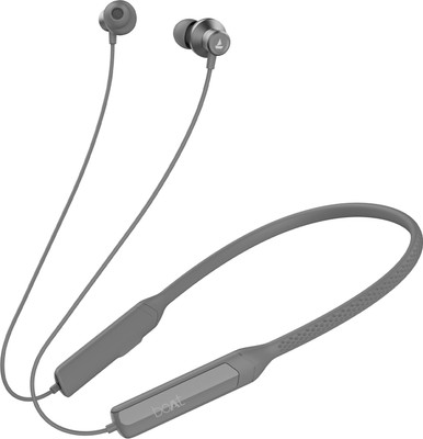BoAt Rockerz Apex With Spatial Bionic Sound Beast Mode ENx Tech 30 HRS Playback Bluetooth HeadsetA A Classic Grey In The Ear For Rs. 1299 67 Deals