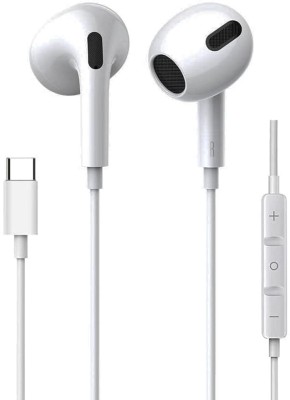 netpaa Wired Type-C Basic Earphone OD1041 Wired Headset(Compatible for Oppo Models, In the Ear)