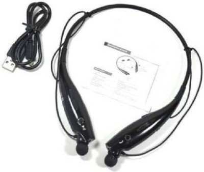 BHAVISHU HBS-730 HEADPHONE IN BLACK -3 Bluetooth Headset(Black, True Wireless)