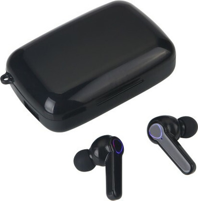 Jeevan jyoti agency M19 Wireless Touch Control LED Digital Display Earbuds with Powebank K21 Bluetooth(Black, True Wireless)