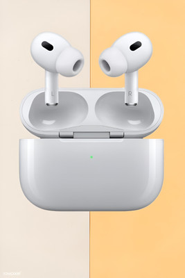 BeatFlow Earbuds Pro 2 (2nd generation) With Wireless Charging Case, ANC 13 (USB-C) Bluetooth(White, True Wireless)