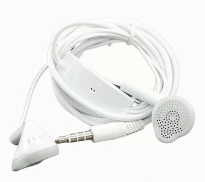 PRODART Original EHS61 Deep Bass with Sound Cancellation Earphone Wired(White, In the Ear)
