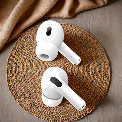 JQVA Earbuds X Deep Bass & Mic Bluetooth(White, True Wireless)