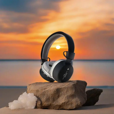 GUGGU P68_SH-12 Bluetooth Over-Ear Headphones with Mic Bluetooth Gaming(Multicolor, On the Ear)