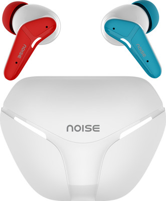 Noise Buds MVP102 with Dual Pairing, 60 Hours Playtime,Ultra Low Latency,ENC,Quad Mic Bluetooth(Valant White, True Wireless)